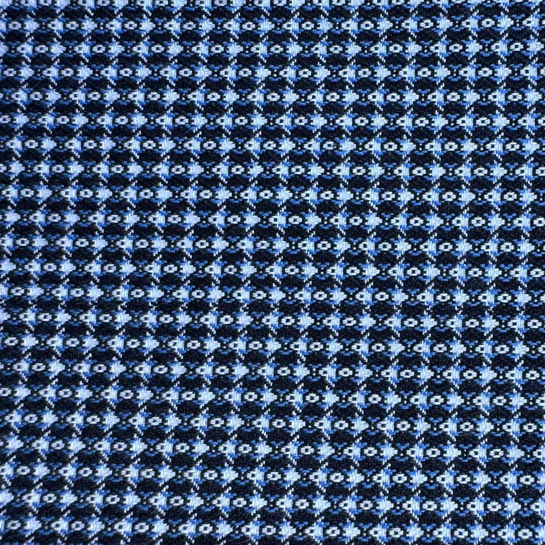 贵州云南广西仿手工色织全棉高密度土布蓝色100%全棉格子纯棉布料