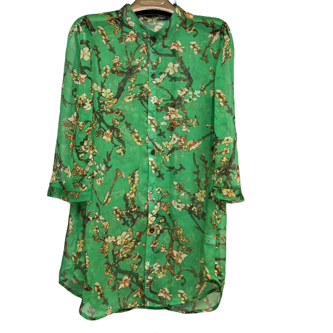 夏季时尚宽松防晒女开衫