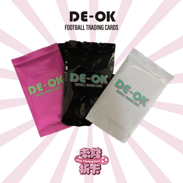 【拆盒】DE-OK 足球珍藏小彩包系列球星卡盲盒（同意代拆）
