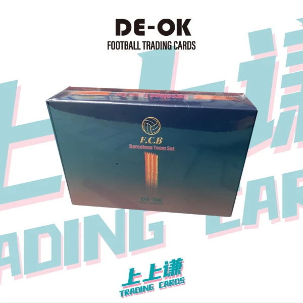 DE-OK【拆盒】DE-OK 巴萨队盒系列球星卡盲盒（同意代拆）