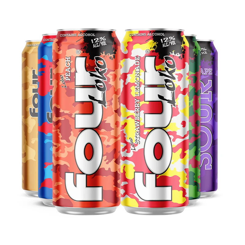 FOURLOKO四洛克酒预调鸡尾酒美国进口微醺特调酒果味网红酒瓶装