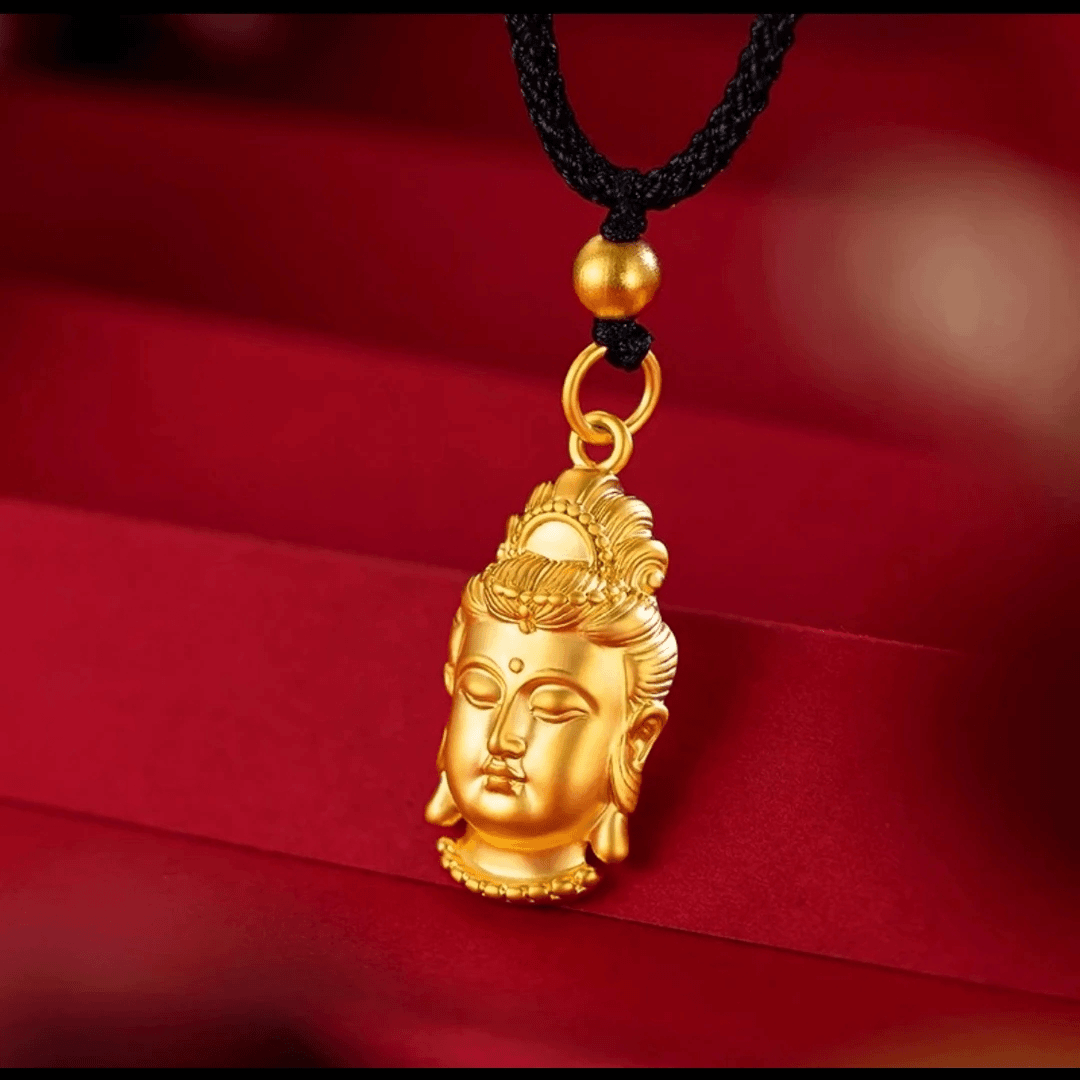 合金吊坠 【高端定制】观音头吊坠