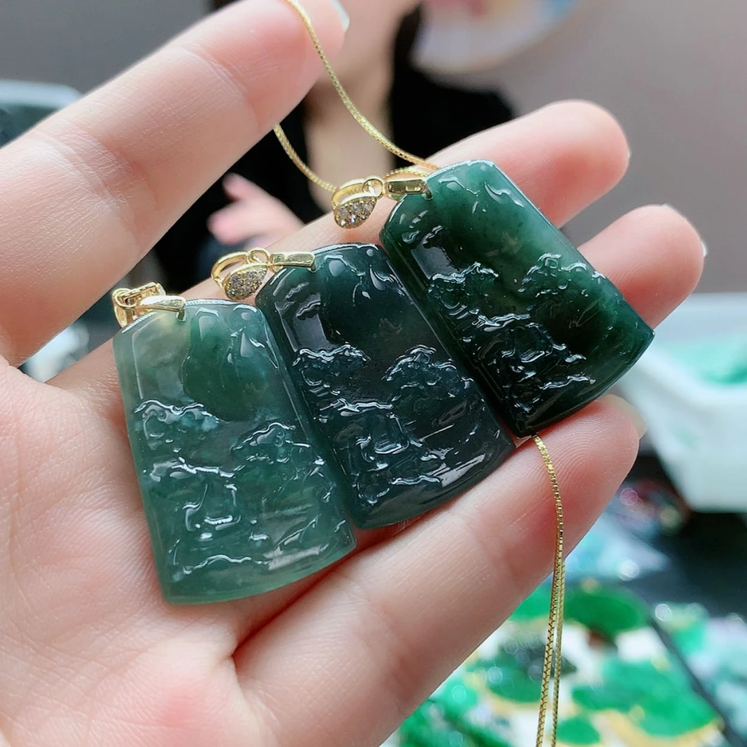 【闪购商品】翡翠颈饰未镶嵌多样发其一