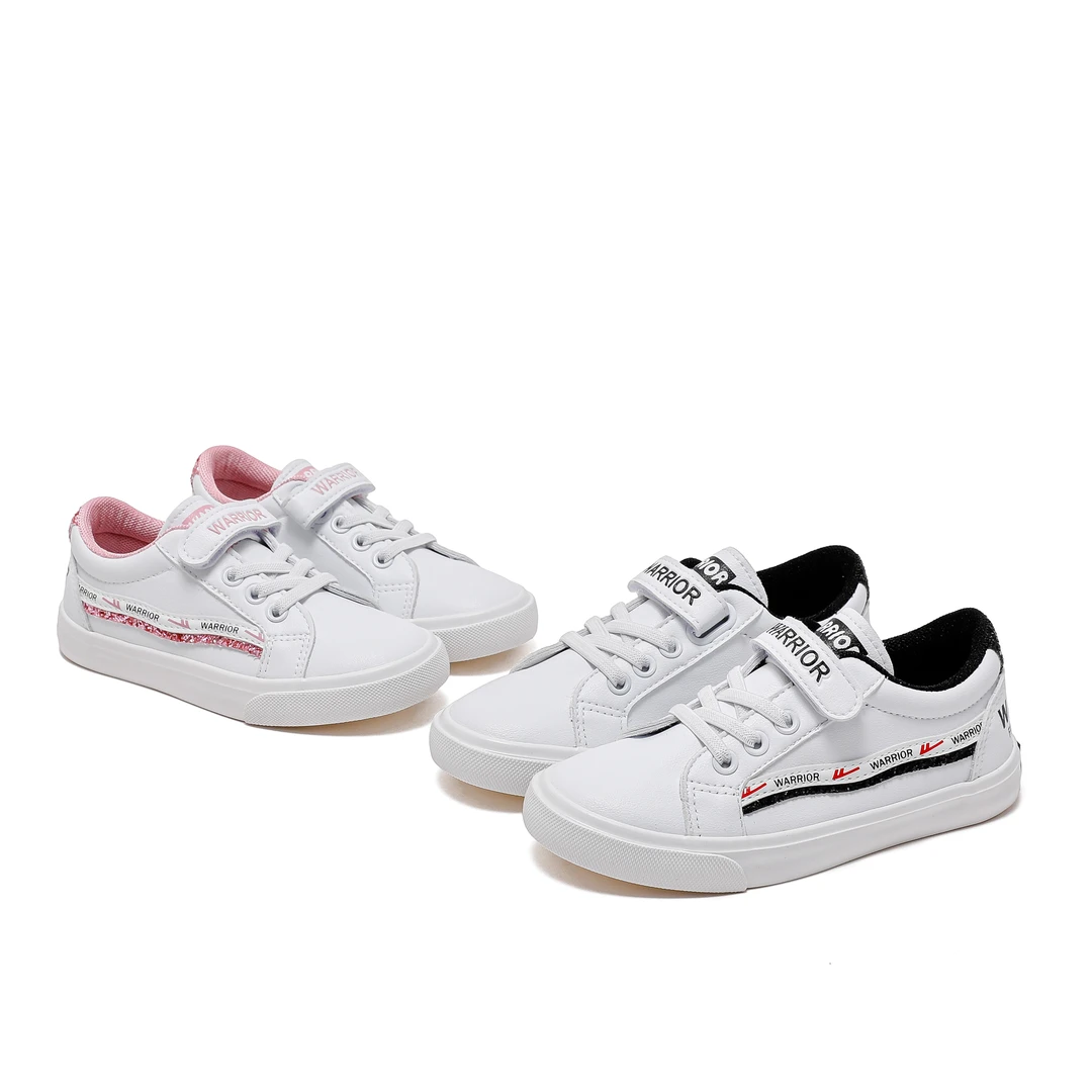 Warrior/回力男女童春秋新品轻便休闲鞋低帮纯色百搭小白鞋20726
