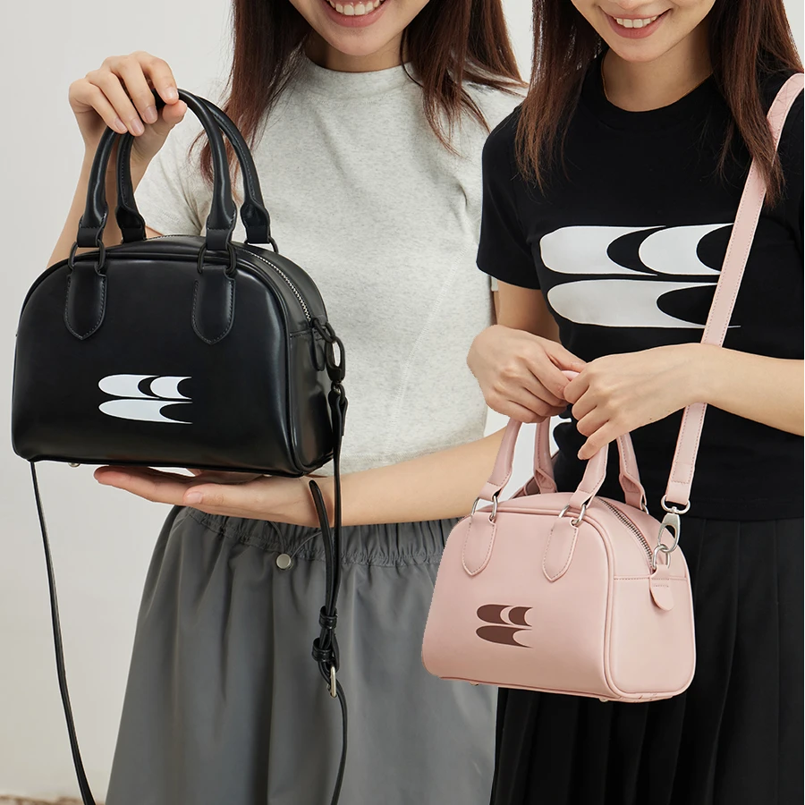 Crying center/哭喊中心经典复古中号波士顿包斜挎包单肩包包