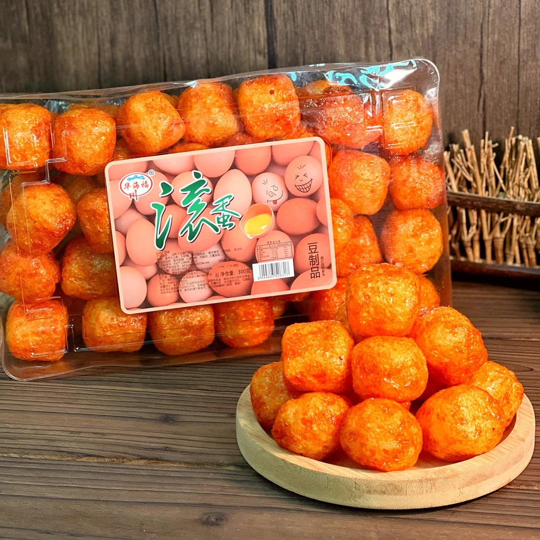 【一盒300g】滚蛋豆制品童年回忆怀旧甜辣休闲小吃零食解馋丸子辣条