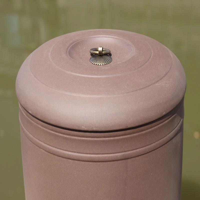 7饼铜帽紫双线 高度25宽度23口径19cm 357克普洱茶饼7饼散茶2斤