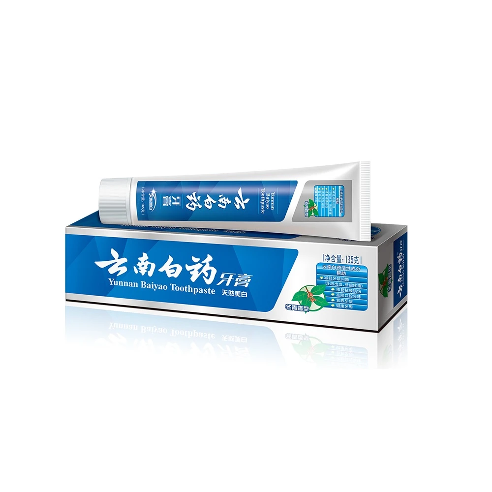 云南白药牙膏冬青香型135克
