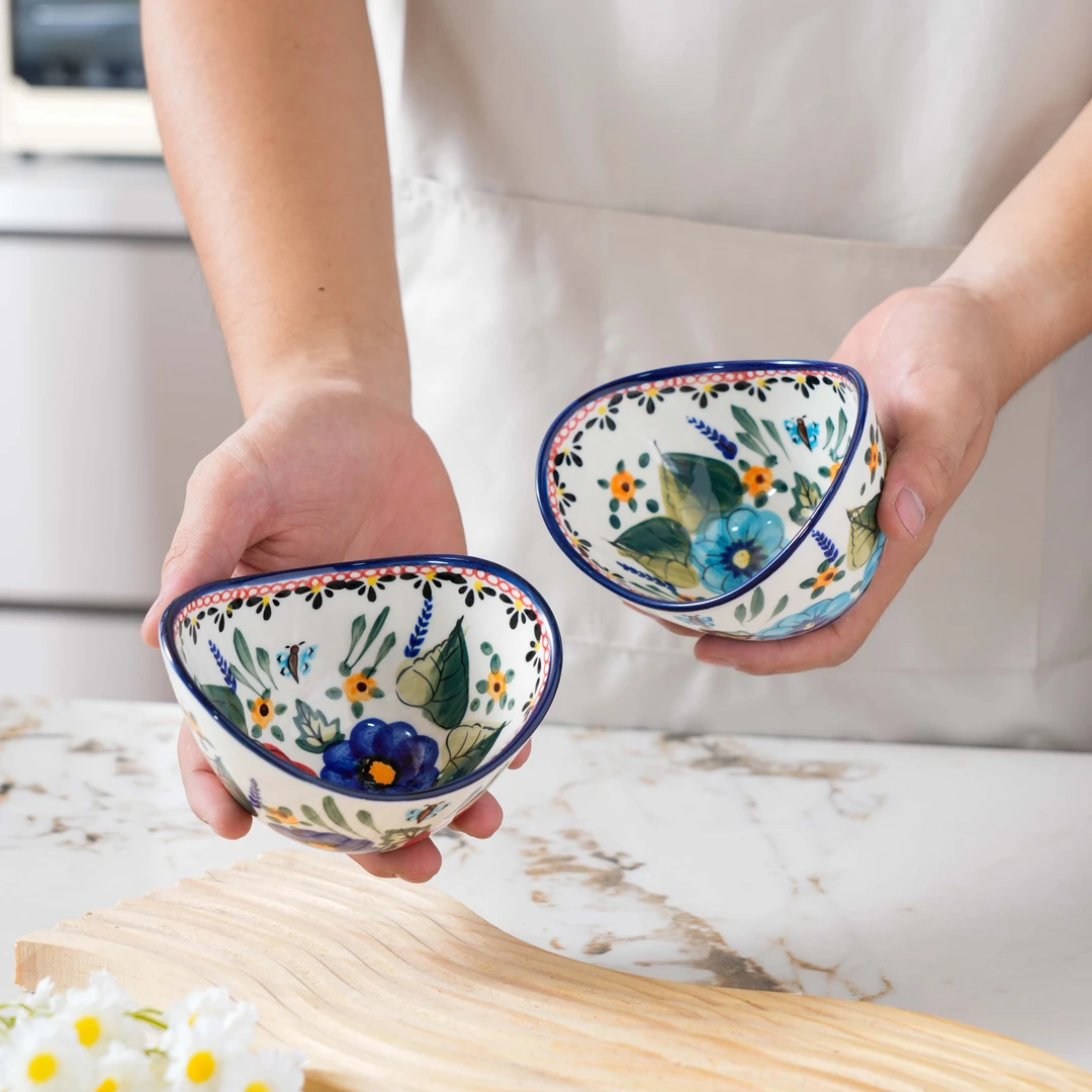 【西里西亚】手绘西里西亚-聚宝碟（2个装）