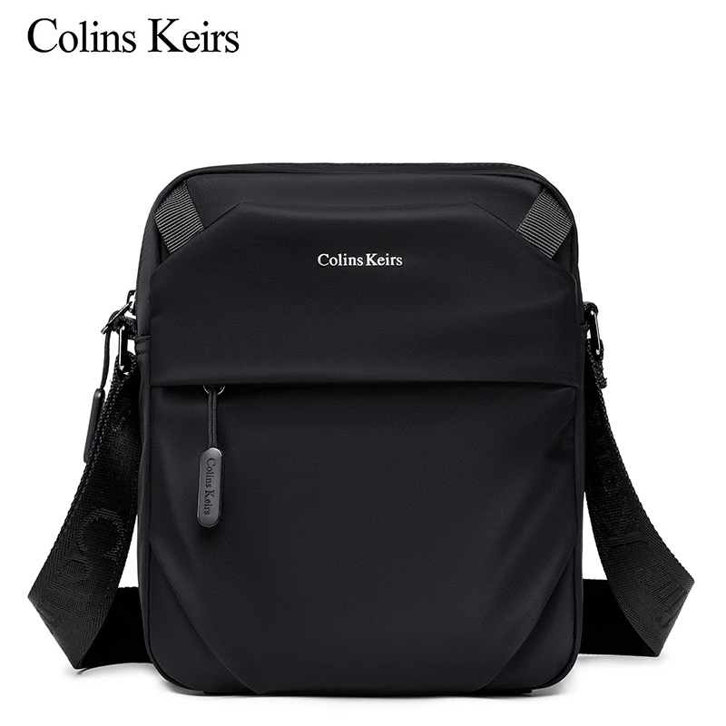 Colins Keirs邮差包男士休闲时尚百搭斜挎包轻便迷你手机肩包韩版