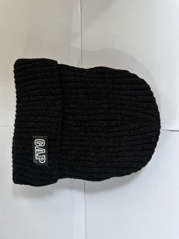 冬季加绒加厚黑色防寒帽