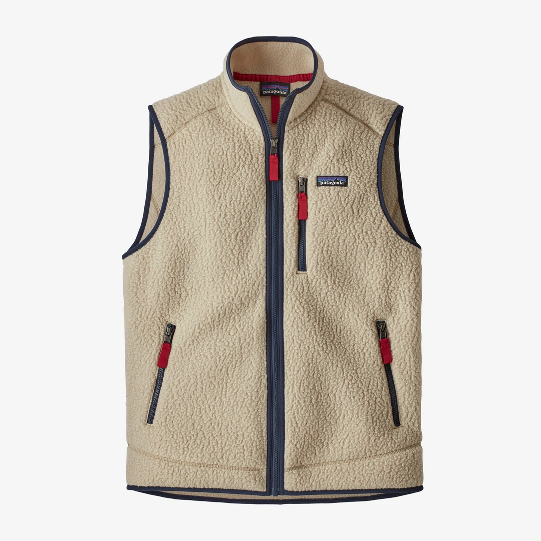 Patagonia/巴塔哥尼亚Retro Pile Fleece Vest 时尚立领马甲22821