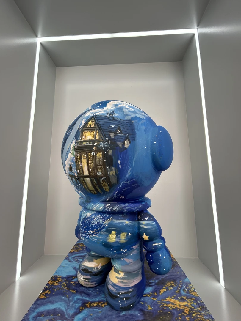 熊子路　海底城堡  28厘米居家摆件创意潮玩精致摆件精品家居创意