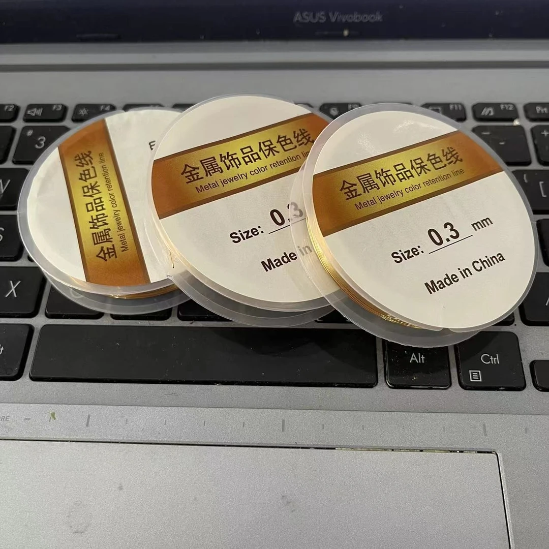 （儿童铜丝线）铜丝穿珠线穿珠手作绳子首饰编织引线金