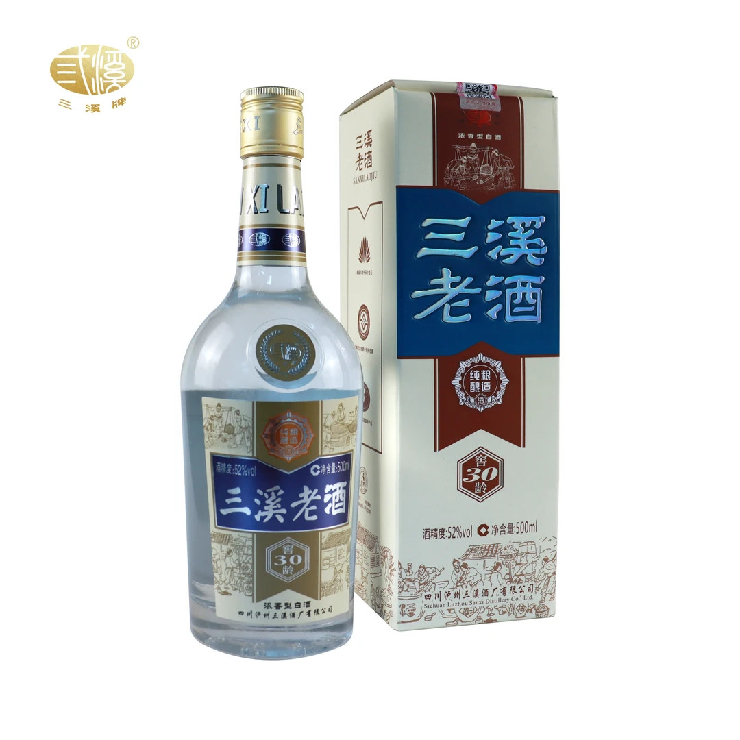 三溪 窖龄30 浓香型白酒  52度500ml