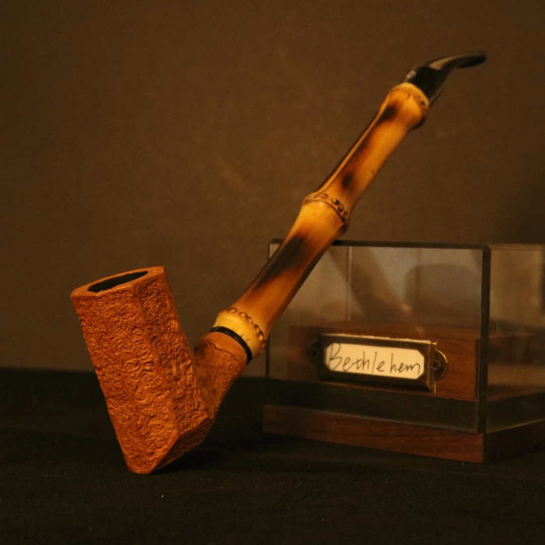阿道尔锤子竹节手工石楠木斗