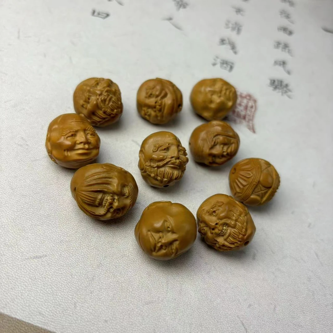 橄榄核雕刻《单颗籽发货》随机发货