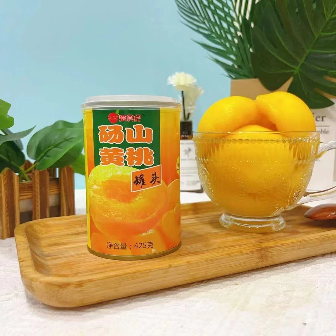 【鲜果速送】爱食纪黄桃罐头（零添加）
