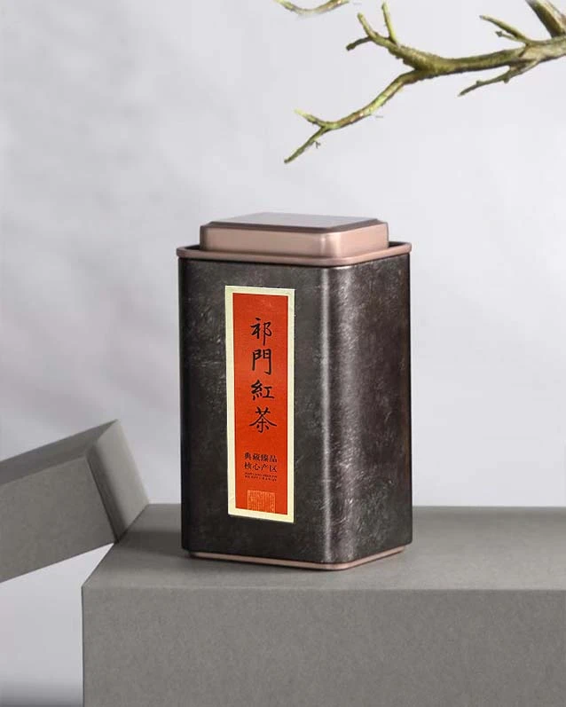 【祁门红茶】蜜香型祁门红茶花香甘醇红香螺春茶罐装净含量125克