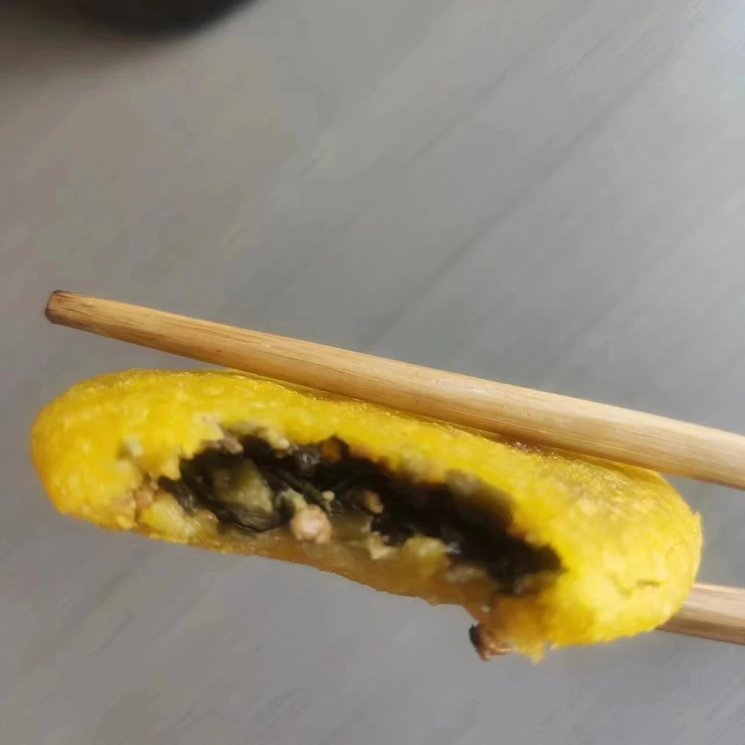 安徽特产舒城美食农家手工咸菜豆腐馅玉米粑粑六谷粑粑 750g/10个