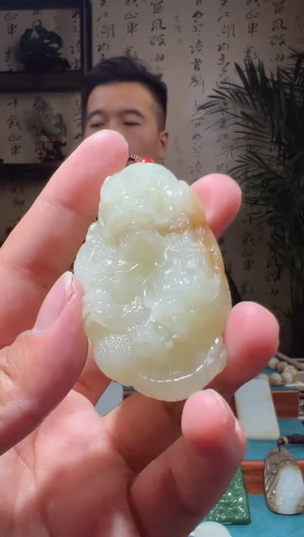 【闪购商品】和田玉吊坠(不含链)未镶嵌1