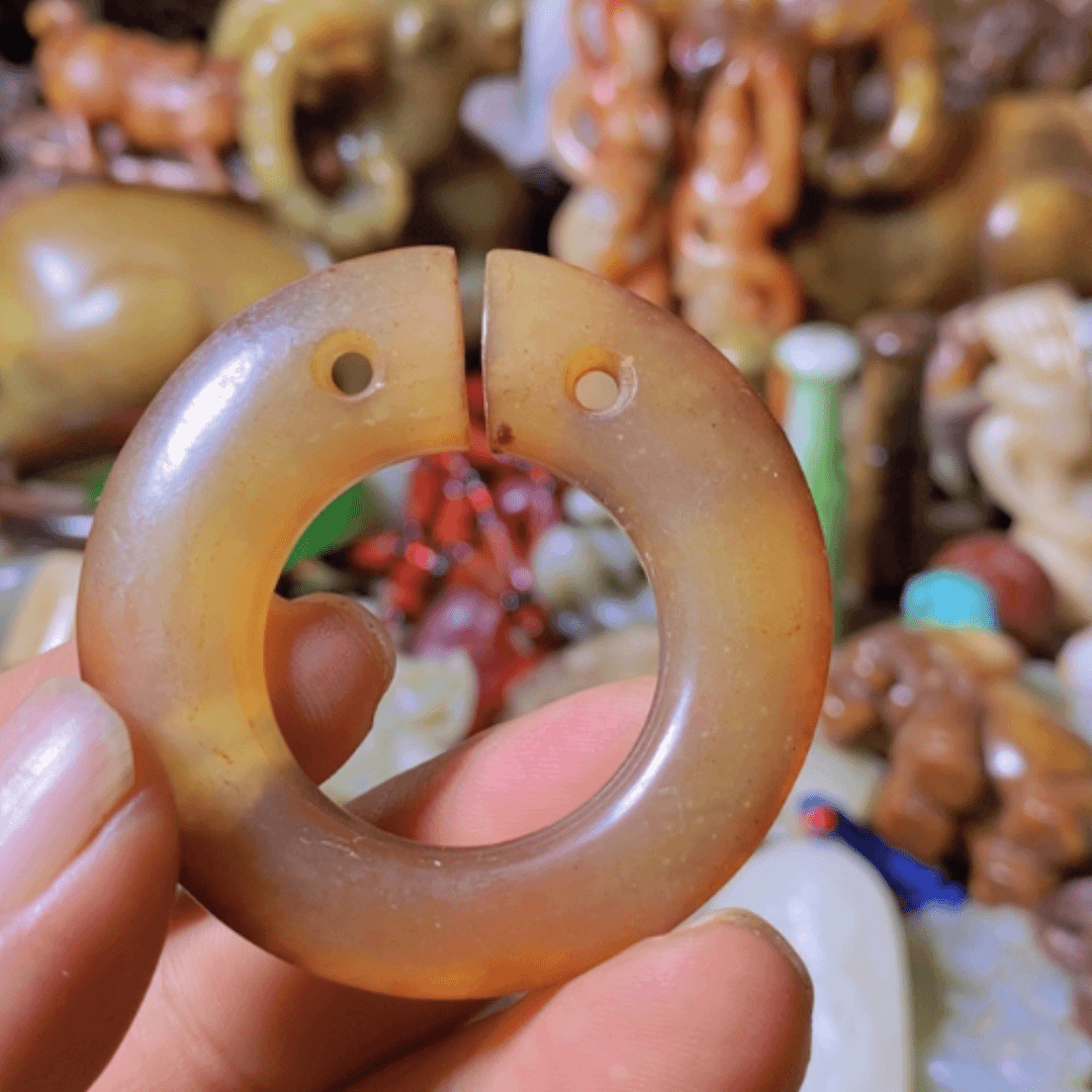 【闪购商品】和田玉（糖玉）挂件未镶嵌