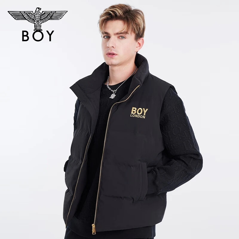 BOY LONDON潮牌羽绒马甲春秋季情侣潮流宽松休闲时尚老鹰 N30003
