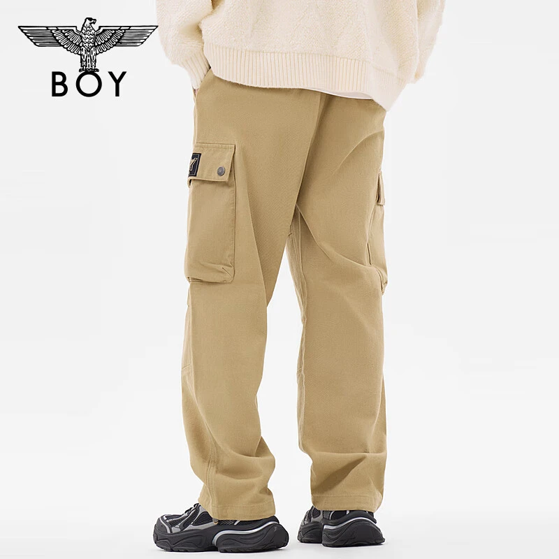 BOY LONDON秋冬新品男士长裤休闲时尚百搭多口袋潮酷工装裤M34805