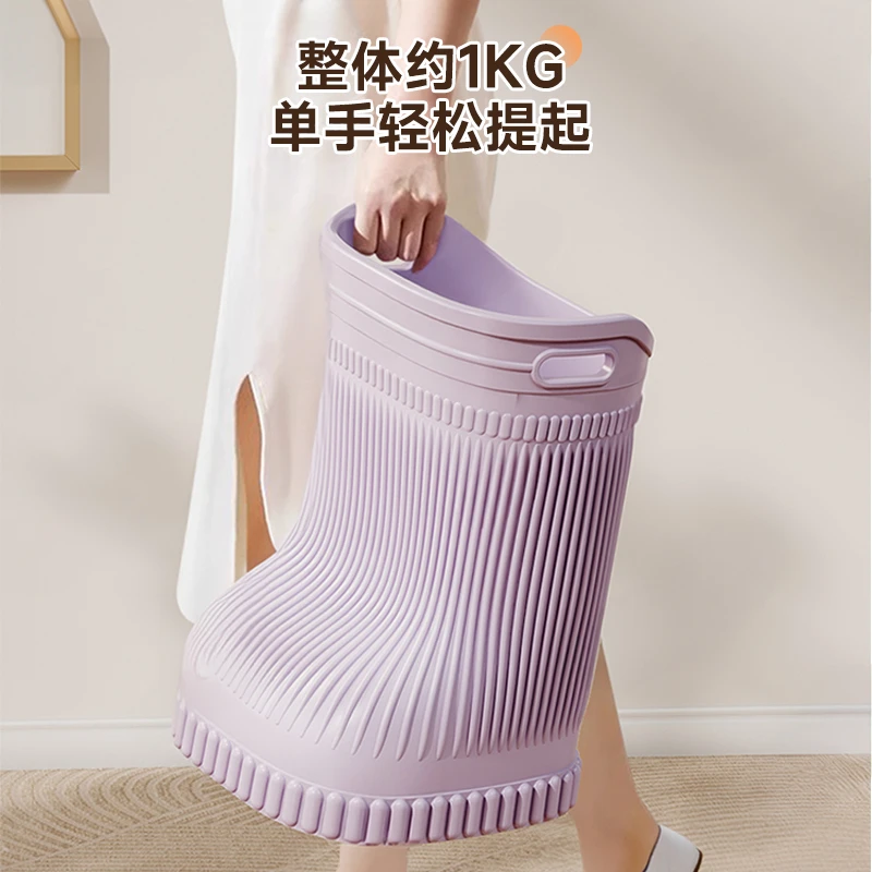 新款泡脚桶明星同款家用过膝泡脚桶深桶省水恒温高过小腿足浴盆