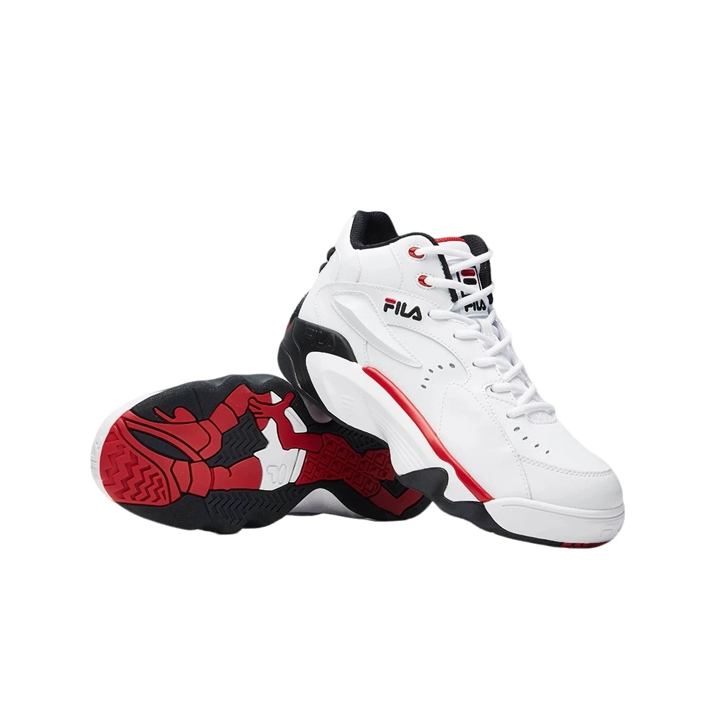 Fila/斐乐男鞋经典复古篮球鞋秋冬保暖舒适暴扣中帮鞋F62M442188F