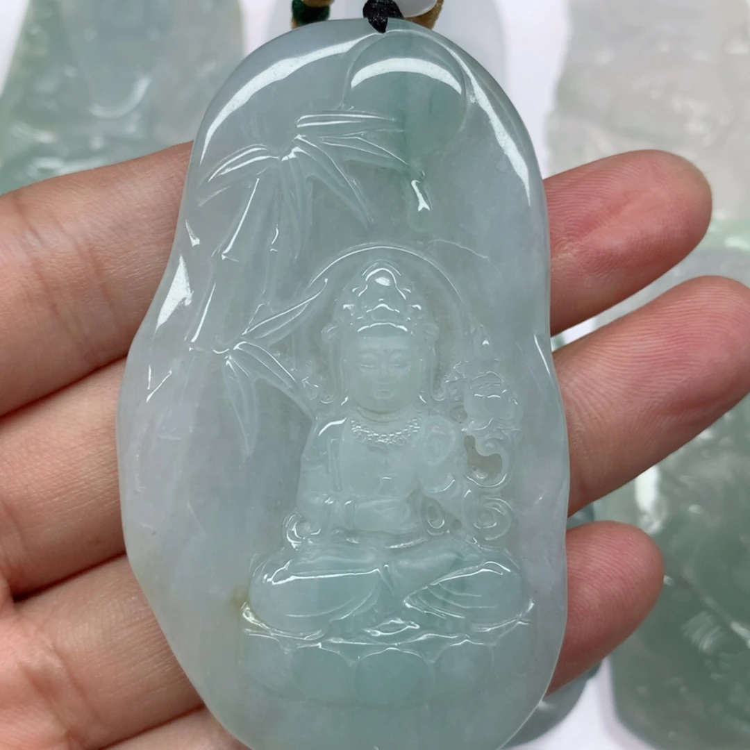 【闪购商品】翡翠挂件未镶嵌