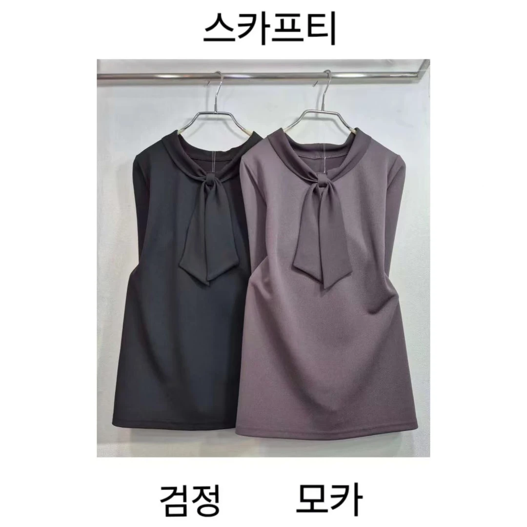 【xineba韩国鞋】圆领飘带长袖衫2024新款女士时尚洋气舒适净版高弹