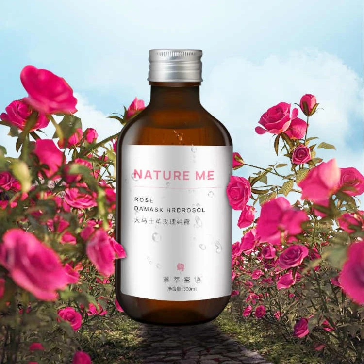 萘萃蜜语萘萃蜜语大马士革玫瑰水300ml提亮肤色湿敷补水大容量