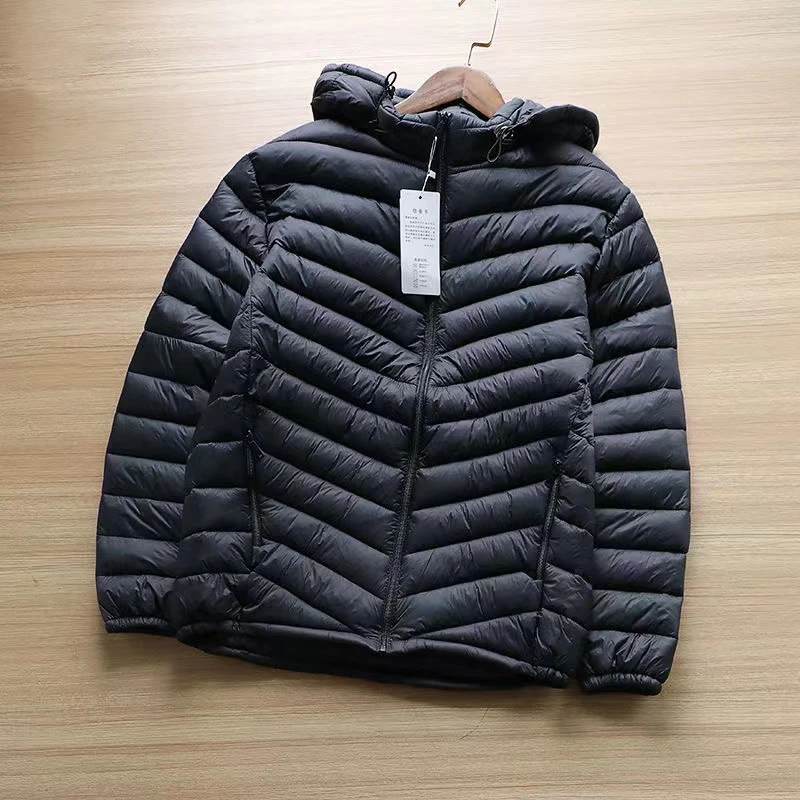 2025男士冬季新款连帽加厚棉衣纯色百搭休闲保暖短款棉衣外套棉服