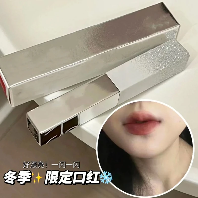 推荐小银管口红唇膏哑光丝绒雾面不掉色不沾杯学生党平价款不易掉