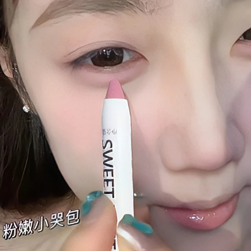 推荐卧蚕高光泡泡笔同款提亮细闪卧蚕笔女爆闪眼影棒防水眼线胶笔