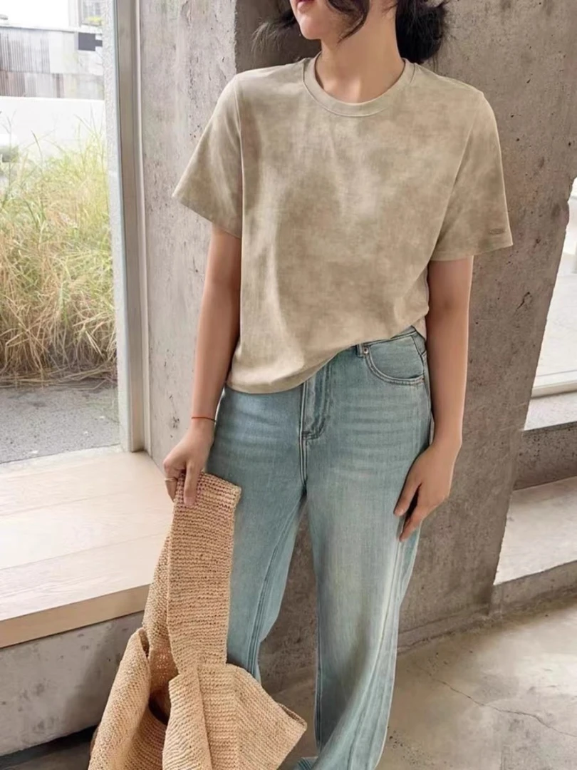 【370-413号】众多福利宽松休闲百搭时尚短袖小众卡通设计潮流款