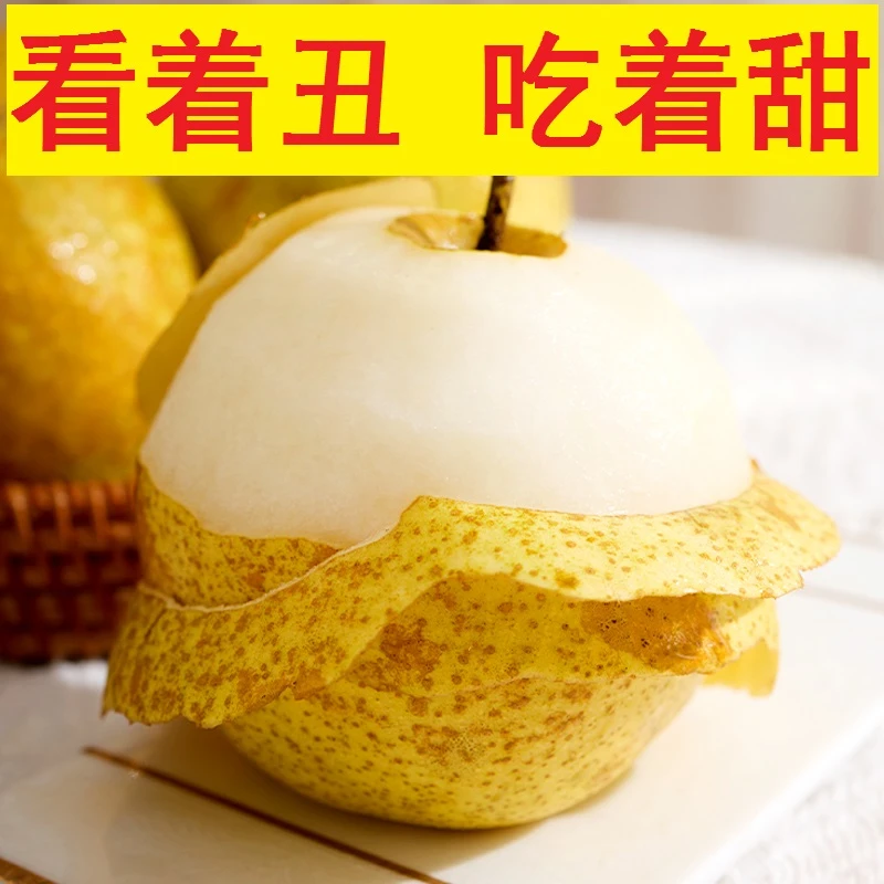 【翠花梨】看着丑吃着甜 清甜多汁酥脆新鲜水果5斤包邮