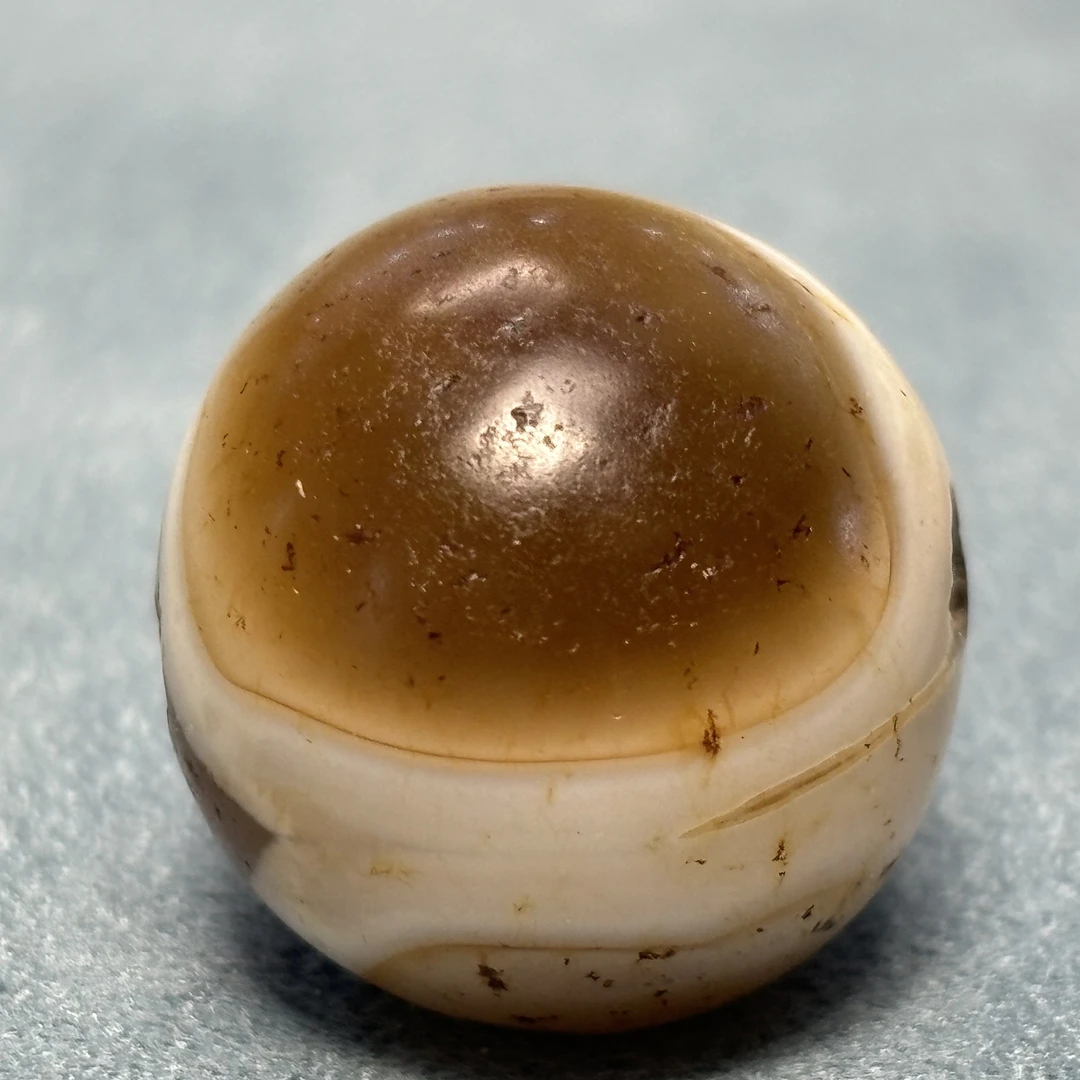 西亚老缠丝玛瑙(多样性发货一颗，尺寸18～20mm)