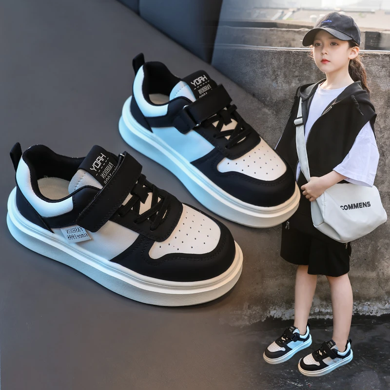 女童运动鞋2025春秋新款儿童小白鞋女中大童休闲透气软底学生爆款