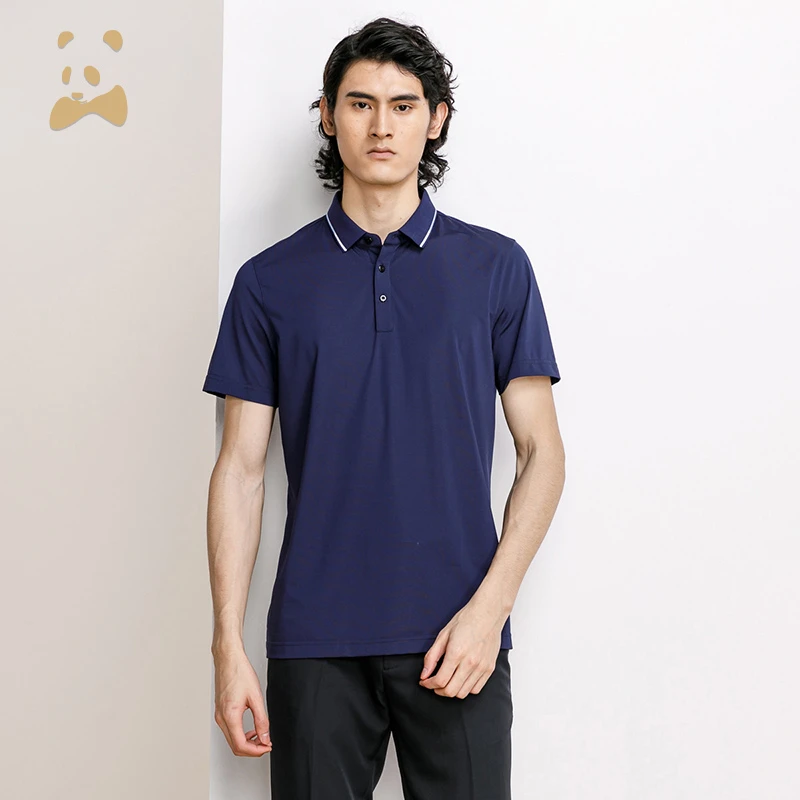 CANUDILO/卡奴迪路 百搭短袖polo衫商务休闲翻领男士短袖-8122045