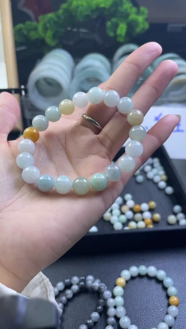 【闪购商品】翡翠手链未镶嵌非常手串