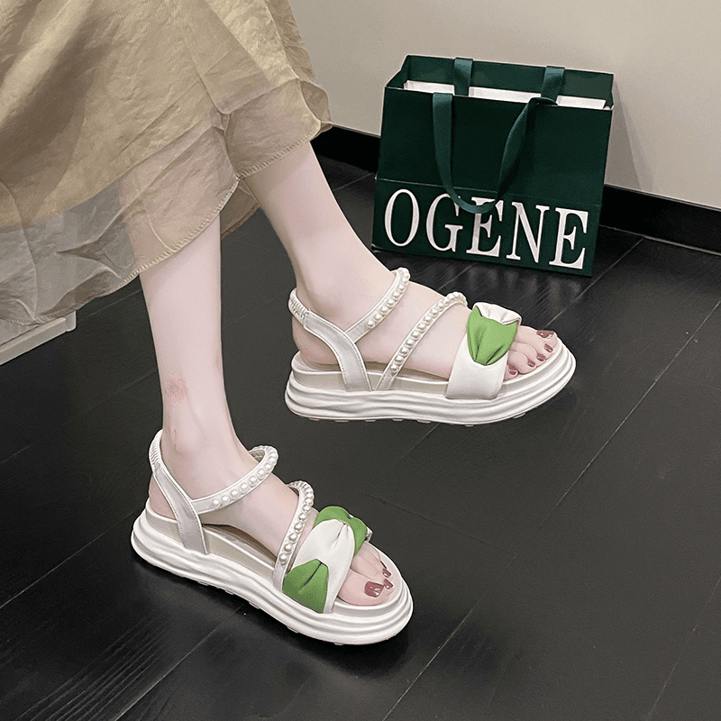 女童凉鞋夏款2024年新款中大童罗马鞋小女孩公主儿童洋气网红爆款