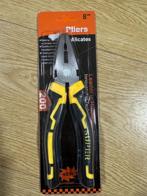 （亏品福利）8寸老虎钳（颜色随机）