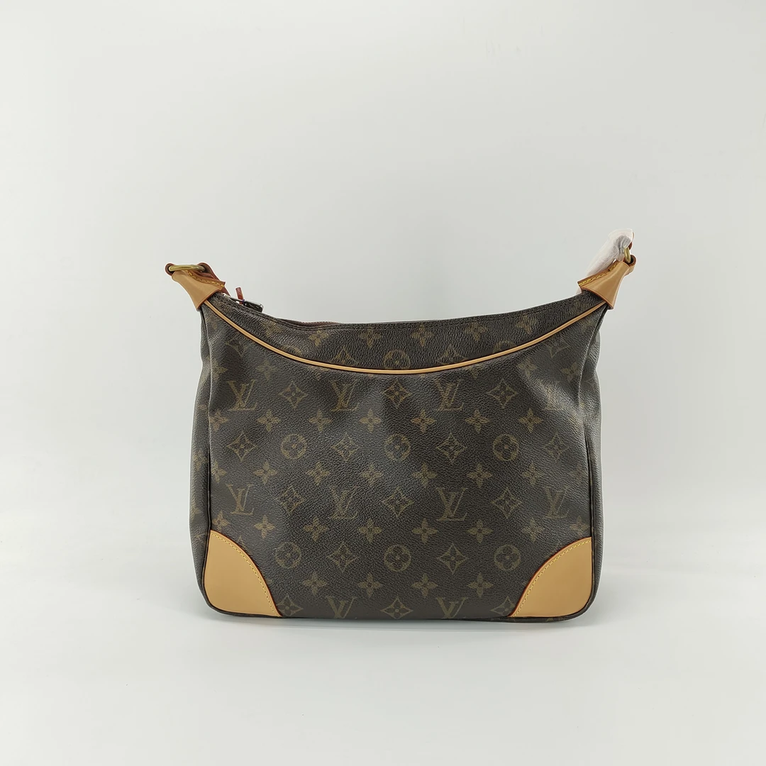 95新 LouisVuitton/路易威登 lv中古牛角大号 单肩斜挎2（换配皮）