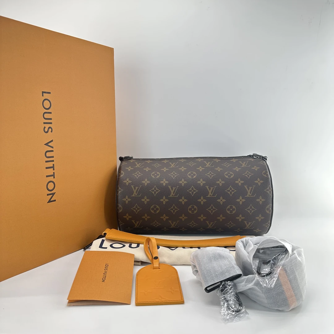 99新 LouisVuitton/路易威登 Soft Polochon 巴比龙斜挎包ZH10142