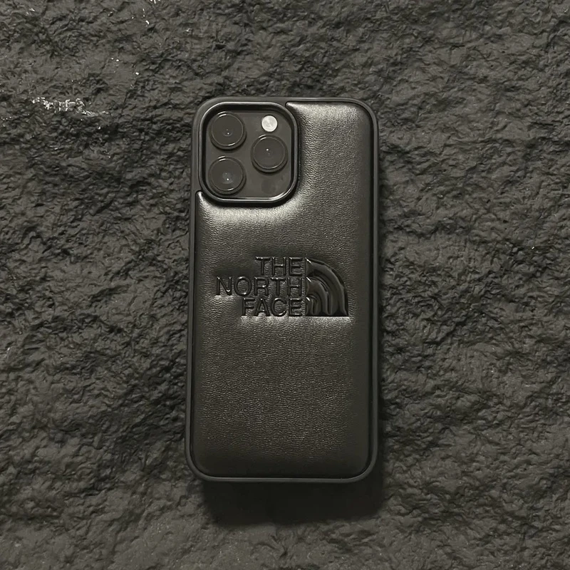 潮酷皮纹高级质感适用iPhone14promax苹果15手机壳软边13磨砂14p