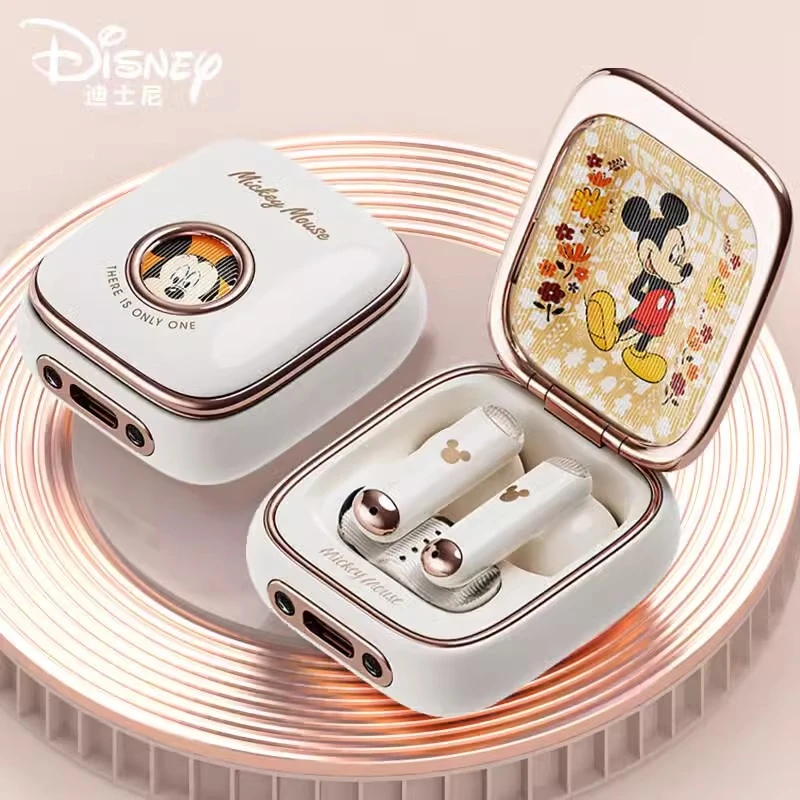 曼吉图Disney迪士尼Q7正品耳机无线蓝牙女士入耳式华为苹果通用
