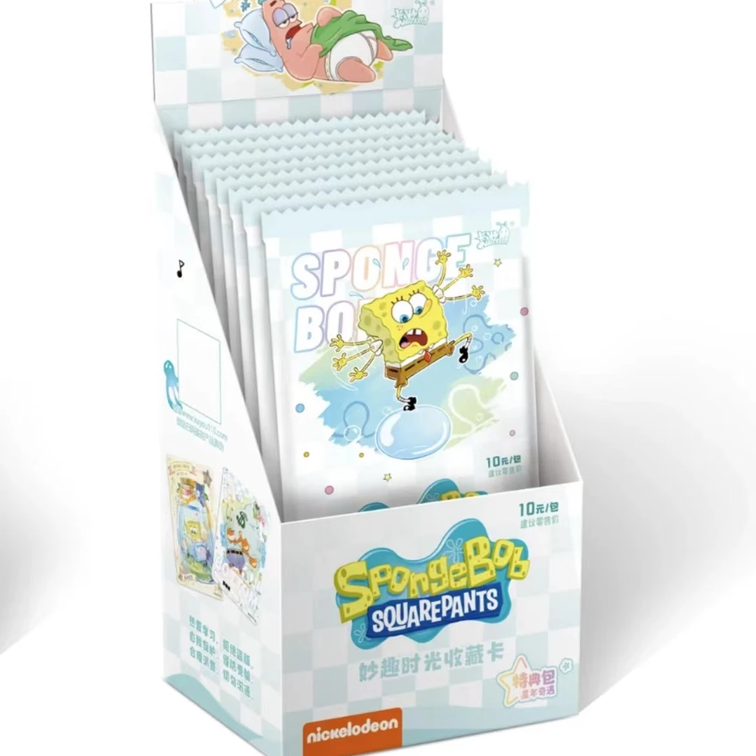 《小新-平拆》【海绵宝宝--妙趣时光】动漫收藏卡特典包-潮玩盲盒