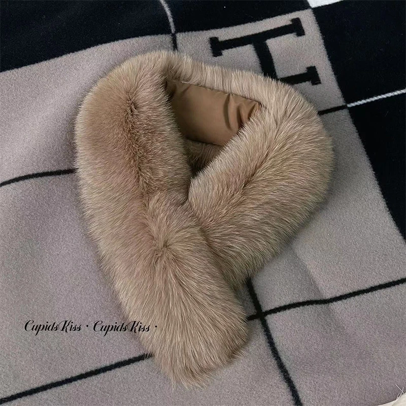 【秋冬内购】csk丘比特 江南美人真狐狸毛长围脖